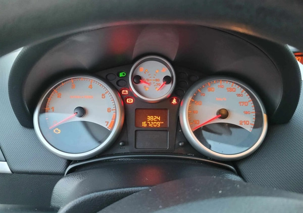 Peugeot 207 cena 12900 przebieg: 167200, rok produkcji 2009 z Częstochowa małe 56